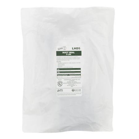 Duct Seal, 5 Lb, Plastic Bag, Gray, 10 PK
